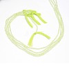 Natural Prehnite Bead Strands G-G914-2mm-10-2