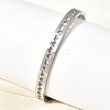 Hollow 304 Stainless Steel Hinged Bangles for Women BJEW-H644-06P-3
