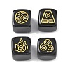 4Pcs 4 Styles Natural Obsidian Display Decorations G-F786-03A-07-1