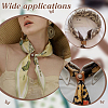 PU Leather Scarf Clips FIND-WH0199-340-5