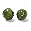 Two-tone Opaque Acrylic Beads OACR-G037-02G-2