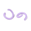 Spray Painted Iron Open Jump Rings IFIN-T017-04B-15-3