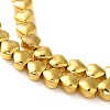 Electroplate Glass Beads Strands EGLA-H109-12-01-4
