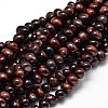 Dyed & Heated Natural Tiger Eye Nuggets Beads Strands G-J337-49B-1