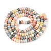 Glass Beads Strands GLAA-N059-5x8mm-35-2