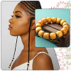 Pine Wood Beads WOOD-PA0001-03B-5