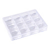 Rectangle Polystyrene Plastic Bead Storage Containers CON-N011-045-2