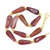 Natural Weathered Agate Beads Strands GG-T001-03-4
