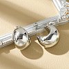 304 Stainless Steel Stud Earrings for Women EJEW-U051-01P-1