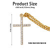 304 Stainless Steel Crystal Rhinestone Brooches AJEW-CA00002-2