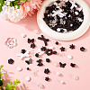 100G Transparent & Opaque Acrylic Beads TACR-TA0001-57G-6