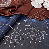 2Pcs Iron Rhinestone Sexy Shoulder Bra Body Chain FIND-GF0006-74A-4