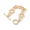 Brass Chain Extender KK-U052-08G-1