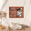 MDF Wood Photo Frames DIY-WH0231-069-7