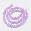 Natural Amethyst Beads Strands G-F306-11-6mm-2