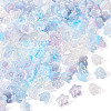 180Pcs 6 Styles Acrylic Bead Caps OACR-TA0004-44-2