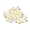 Opaque Acrylic Beads OACR-Z016-01B-13-1