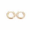 Brass Huggie Hoop Earring LS-KK-S364-278-1