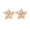 Brass Micro Pave Cubic Zirconia Beads CU-CBAEC99-31G-01-1