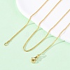 Brass Curb Chains Necklaces for Women NJEW-D302-73G-1