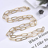 Brass Paperclip Chains MAK-S072-13A-G-4