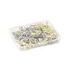 30Pcs 6 Styles Alloy & Resin Pendants Sets FIND-FS0004-90-8