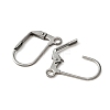 316 Surgical Stainless Steel Leverback Earring Findings STAS-WH0022-72-2