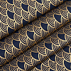 Fish Scales Pattern Japanese-style Cotton Fabric DIY-WH0579-98A-1