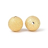 Textured Brass Beads KK-F931-31A-G-2