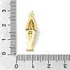 Brass Enamel Pendants KK-H529-51G-02-3