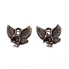 Tibetan Style Alloy Pendants X-TIBEP-20305-AB-NR-1