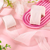 3 Rolls Frayed Polyester Ribbon OCOR-TA0002-97D-6