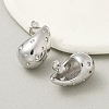 304 Stainless Steel Teardrop Stud Earrings EJEW-B108-05P-A-4