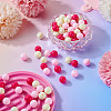 Opaque Acrylic Beads OACR-TAC0014-06A-5