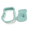 Christmas Theme Plastic Cookie Cutters DIY-K061-06-4