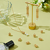 12Pcs Brass Connector Rhinestone Settings KK-PH0010-47-5