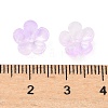 Dyed & Heated Glass Bead Caps GLAA-C042-01B-3