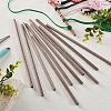 Black Walnut Wood Craft Sticks DIY-WH0308-568-5