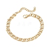 7MM 304 Stainless Steel Twisted Chain Bracelets SA-CBA2696-06G-4