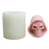 Halloween Skull DIY Food Grade Silicone Candle Molds PW-WG77644-01-6