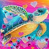 Sea Turtle DIY Diamond Painting Kits PW-WG557B6-01-1