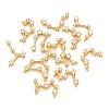 12Pcs 12 Style Brass Micro Clear Cubic Zirconia Pendants ZIRC-LS0001-02G-4