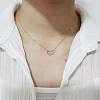 Heart 925 Sterling Silver Pendant Necklaces for Women NJEW-BB72180-A-2