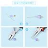Brass Ball Head Pins KK-YW0004-03E-P-3