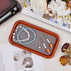 Rectangle Wood Jewelry Trays ODIS-WH0017-087-3