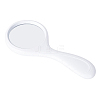 ABS Plastic Curved Handle Handheld Magnifier AJEW-L073-05-2