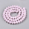 Electroplate Glass Beads Strands LS-EGLA-A044-J8mm-A02-4