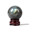 Natural Labradorite Sphere Ornament PW-WG15772-01-1