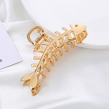 Fishbone Zinc Alloy Claw Hair Clips PW-WG608A4-01