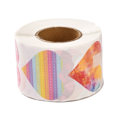 Valentine's Day Theme Paper Gift Tag Stickers DIY-C007-01D-1